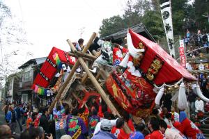 能地春祭のふとんだんじり