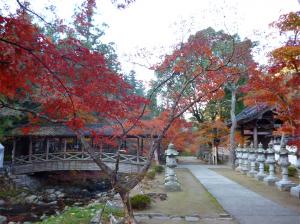 紅葉の佛通寺