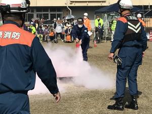 高坂防災訓練