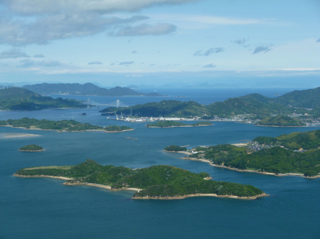 三原市からの見晴し