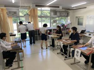 模擬投票の様子１