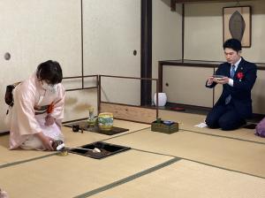 第５回極楽寺花まつり茶席