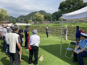 第19回三原市老人クラブ連合会グランドゴルフ大会