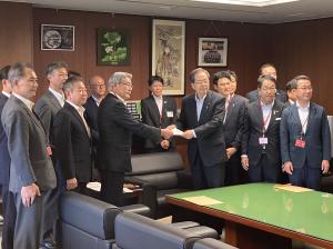尾道糸崎港・福山港の整備促進及び備後地域の道路事業に関する要望活動