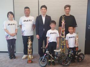 DATI CUP（ランバイク国際大会・台湾ラウンド１日目）優勝  藤川　匠叶選手　ほか