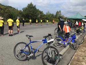 インクルーシブサイクリング体験会 開始式