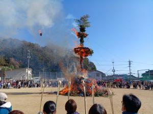 第38回とんど祭り