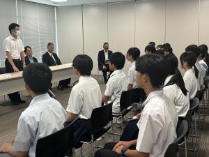 令和６年度三原市少年少女海外研修事業結団式