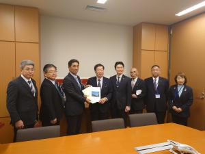 広島空港北アクセス道路(広島中央フライトロード)建設促進に係る中央提案活動