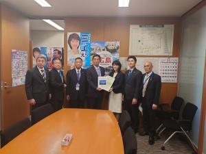 広島空港北アクセス道路(広島中央フライトロード)建設促進に係る中央提案活動