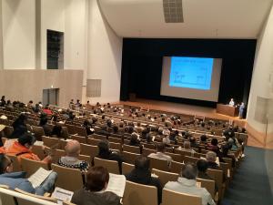 講演会の会場の様子