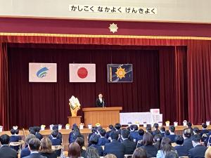 市立小学校卒業証書授与式