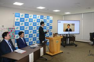 市長定例記者会見