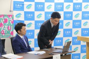 市長定例記者会見