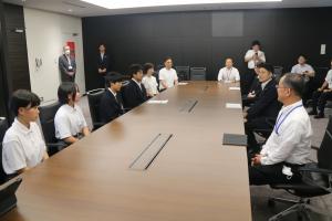 表敬訪問①