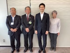 表敬訪問