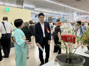 花展見学