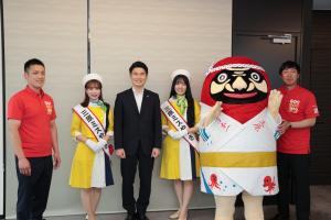 表敬訪問②