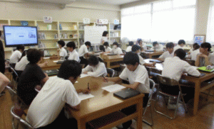防災教室の様子1