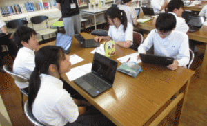 防災教室の様子２
