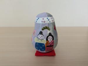３月ひなまつりだるま（裏）