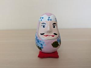 ６月アジサイ祭りだるま（表）