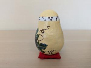 ９月ぶどう狩りだるま（裏）