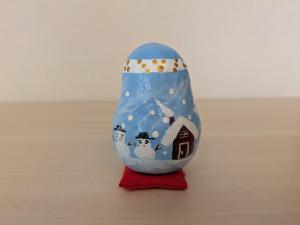 12月雪だるま（裏）