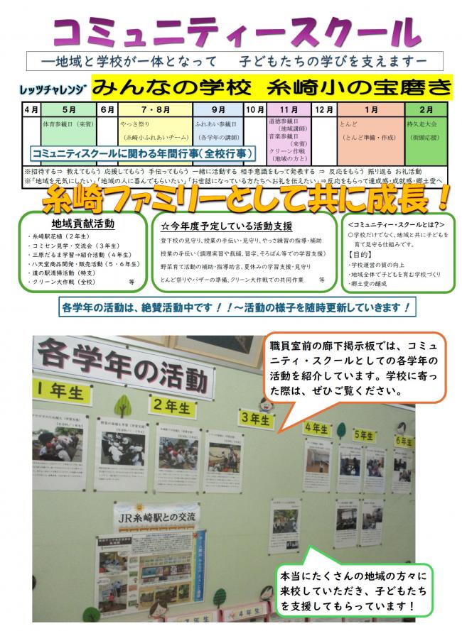 CS活動掲示