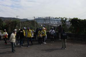 ウォーキング中の写真