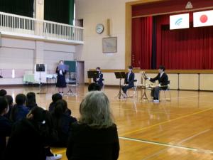 吹奏楽部須波小へ