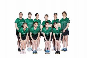 広島ガスバドミントン部選手の写真