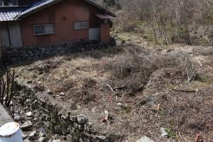 河川改良前の写真（近いところからの写真）