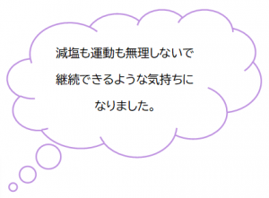 教室の感想のイラスト