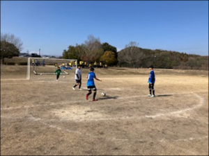 サッカーの写真