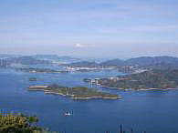 佐木島・小佐木島の遠景