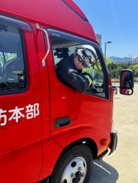 車両運転時（消防車）