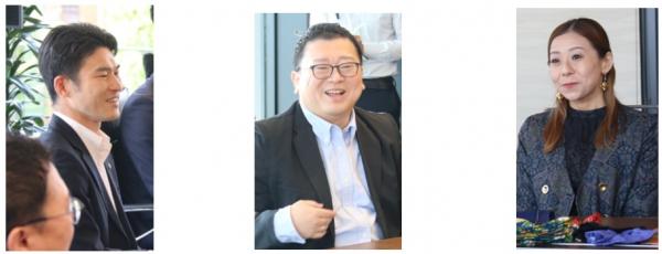 岡田市長、吉田さん、野田さん