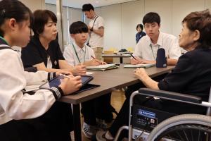 三原市原爆被害者之会との意見交流３