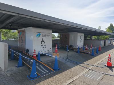 トイレトレーラー①