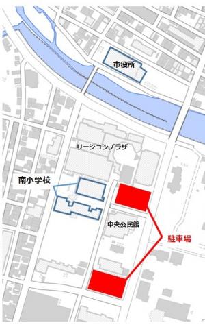 駐車場簡易地図