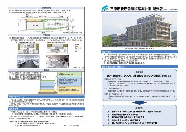 概要版の表面