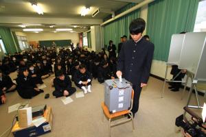 模擬投票の様子２