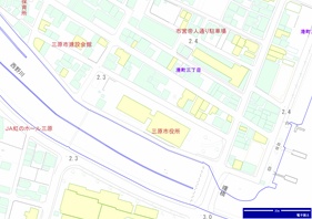 代理発信地図サンプル