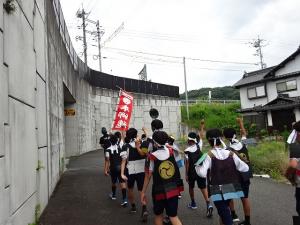 沼田本郷夏祭り　甲冑行列