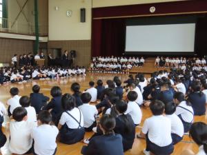 １年生を迎える会